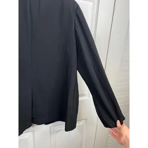 BCBGeneration Black Single-Button Notched Lapel Blazer Jacket Size S thumbnail 10