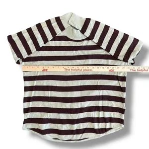 Madewell Mock Neck Sweater Women’s S‎ Burgundy Green NWT Merino Alpaca Blend thumbnail 3