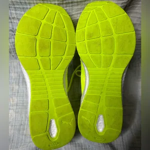 Neon Yellow Puma Running Shoes Soft Foam thumbnail 7