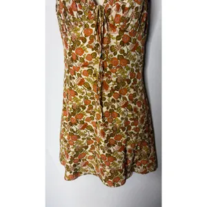 Realisation Par 100% silk floral mini strap dress XS thumbnail 5