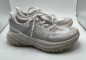 Hoka Speedgoat 6 women’s size 6.5 vibram white sneakers hiking outdoor thumbnail 1