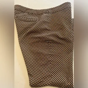 Adrienne vittadini multicolored skinny leg pants size 10 thumbnail 2