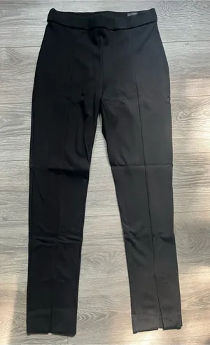 Cos Black Split Hem Pull On  Knit Career Work Casual Pants Size M Professional thumbnail 1