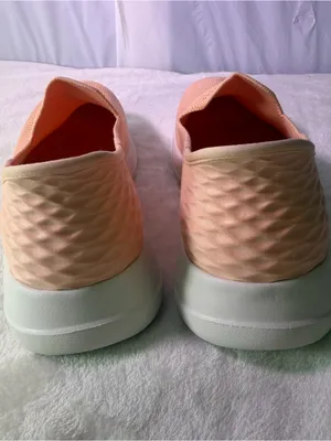 Skechers Pink Mesh Slip-On Walking Sneakers thumbnail 8