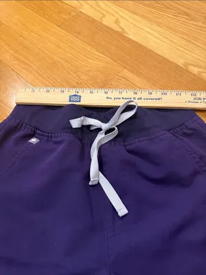 Figs women’s purple Zamora jogger bottom size xs. thumbnail 5