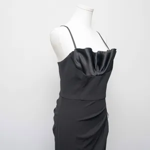 XSCAPE ‎ - “Shay” Pleated Satin Neckline Gown thumbnail 6