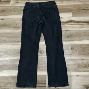 Mango MNG Black Straight Leg Jeans Women’s 10 thumbnail 4