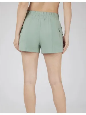 Yogalicious Size XL, Lily Pad Lux Utility 4" Cargo Short. New With Tags thumbnail 4