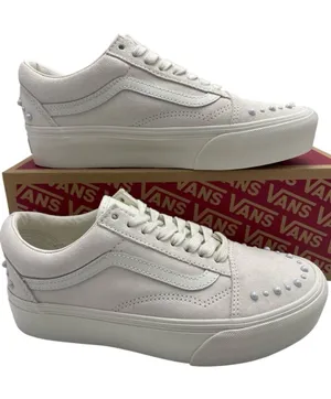 VANS old skool platform pearls lace up low top shoes sneakers women’s 8 new thumbnail 1