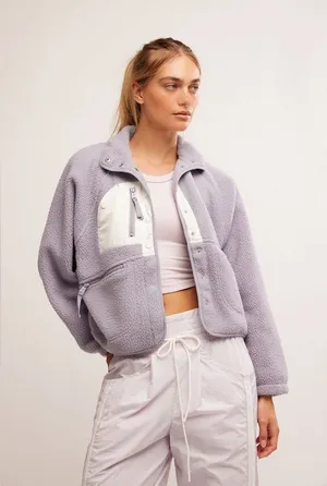 Free people Hit The Slopes Colorblock Fleece Jacket thumbnail 1