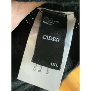Cider Black Cable Knit sweater‎ size 1XL thumbnail 3