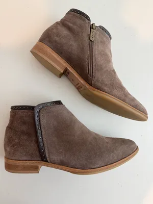 Italeau Miralda Suede Waterproof Boots Womens Size 36 Studded Winter Western thumbnail 10