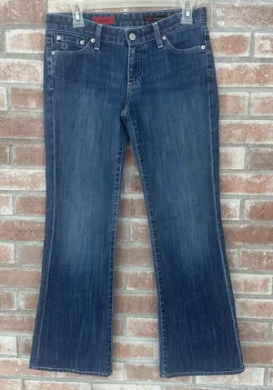 AG Adriano Goldschmied Entourage The Club Flare Jeans Size 27 thumbnail 1