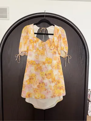 For Love & Lemons Zinna Mini Dress thumbnail 3