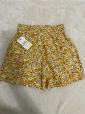 Billabong Yellow Floral Love to Lounge Shorts NWT thumbnail 8