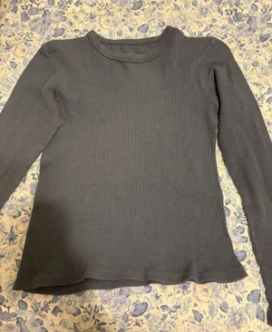 Brandy Melville Long Sleeve Waffle Top thumbnail 1