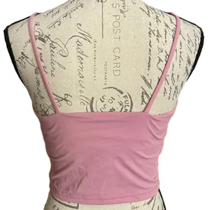 Yoga Pink Fitness Gym Tank Bra Size Large NWOT thumbnail 2