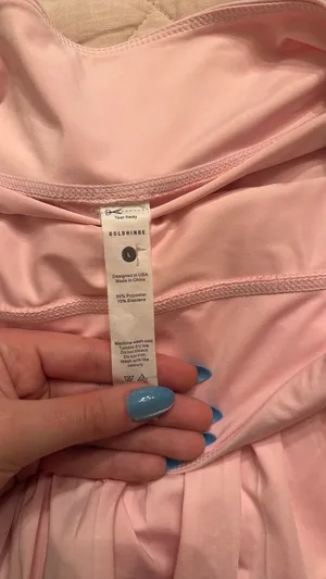 Light Pink Gold Hinge Skirt thumbnail 3