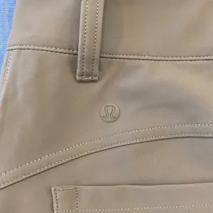 Lululemon City‎ Sleek 5 Pocket High Rise Skinny Pant Grey Sage 29 EUC thumbnail 10