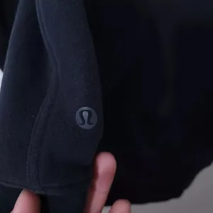Lululemon Women's Long Sleeve Pullover Sweater Black With Logo thumbnail 10