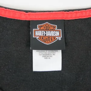 Y2K 2013 Harley Davidson Black Sequin Tank Top Size XL thumbnail 8