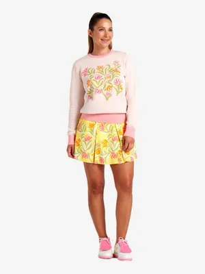 PUMA X Dani Dazey‎ Floral Sweater Medium New thumbnail 3