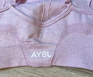 AYBL Motion Seamless Sports Bra Pink Size XS LIKE NEW thumbnail 5