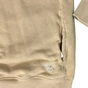 Allbirds Tan Beige Hoodie Organic Cotton Hemp Tencel Sweatshirt Unisex Size L thumbnail 9