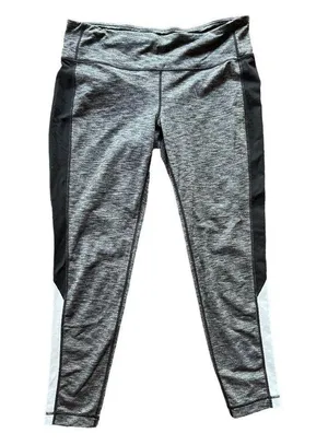 Athleta Colorblock Revelation Black Leggings Size XL thumbnail 5