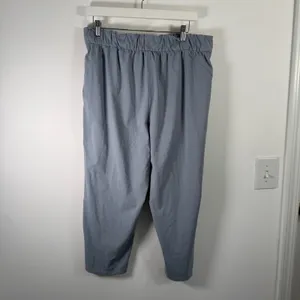 Lululemon Stretch High Rise Crop 23" Water Drop Blue Commuter Travel thumbnail 4