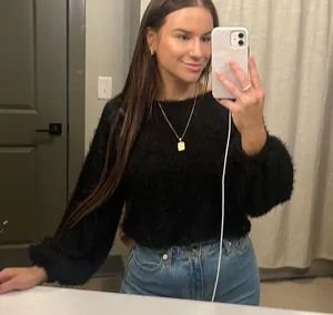 Altar'd State Black Sweater thumbnail 1