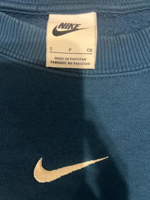 Blue/teal nike crewneck, Size S thumbnail 2