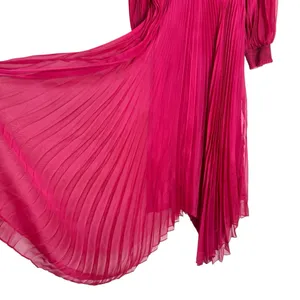 Alice & Olivia Sion‎ Pleated Asymmetric Dress thumbnail 7