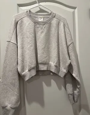 Aerie OFFLINE by Crewneck Cropped thumbnail 1