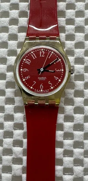 Swatch Watch Lady Rote-Lei LK128 Vintage 1991 thumbnail 1