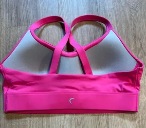 NWOT- ZYIA Hot Pink Sports Bra Size Large thumbnail 2