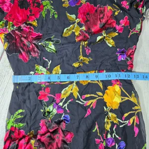 Lulus Graceful Arrival Black Floral Burnout Backless Maxi Dress S thumbnail 13