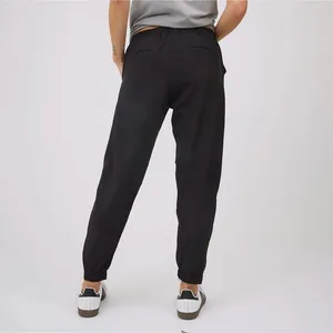 Albion Fit Jetset Jogger Pants Medium Petite Black‎ Comfort Athleisure Casual thumbnail 3