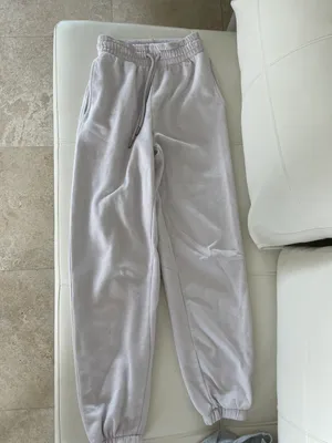 High Waisted Joggers Pink Size XS thumbnail 6