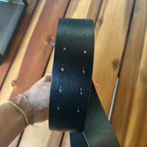 Black Belt with Gold buckle thumbnail 5