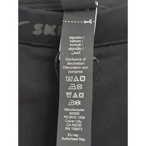 NWT Women's Nike SKIMS Weightless V Panel 26” Leggings Obsidian Black XS thumbnail 6