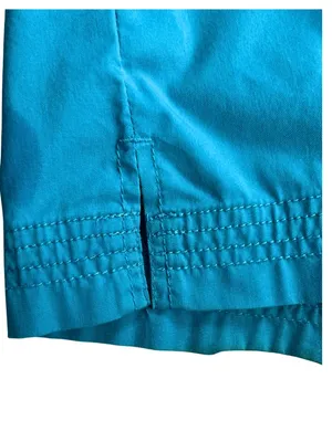 Beyond Scrubs XLG Teal Blue Cargo Scrub Pants Stretch Medical Uniform thumbnail 7