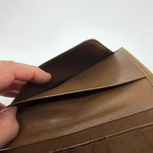 Coach Billfold Brown Leather Wallet thumbnail 6