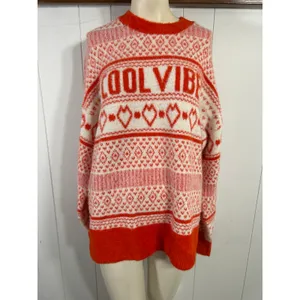 Aerie Flurry Oversized Crew Sweater in sunburst. Size M. NWT thumbnail 3