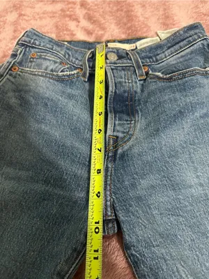 Levi's Classic Vintage Women's Blue Straight-Leg Jeans thumbnail 3