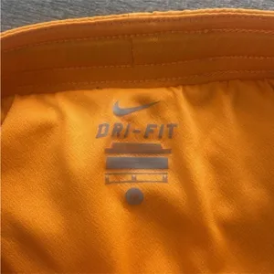 Nike Dri-Fit Size Medium Orange and Purple Running Athletic Shorts thumbnail 4