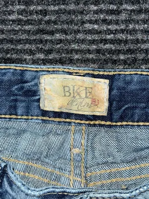Y2K Buckle BKE Low Rise Star Flare Jeans Women’s 28 x 34 Distressed Grunge LONG thumbnail 7