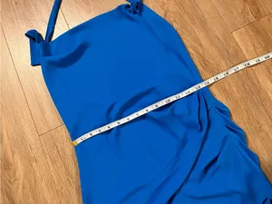 AMANDA UPRICHARD Maxwell Dress in Electric Blue thumbnail 6