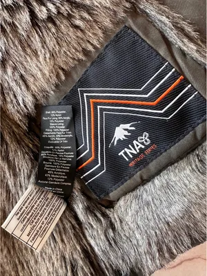 TNA Aritzia Niesko Heritage Series Faux Fur Lined Hooded Jacket Coat Women’s XXS thumbnail 8