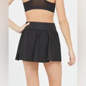 Spanx get Moving Black Pleated Tennis Skort Size Extra Small NWOT‎ thumbnail 3